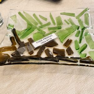 Green Shards Plate