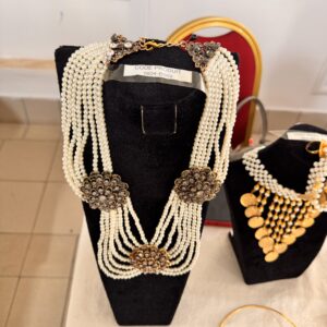Gold Pyramid Necklace