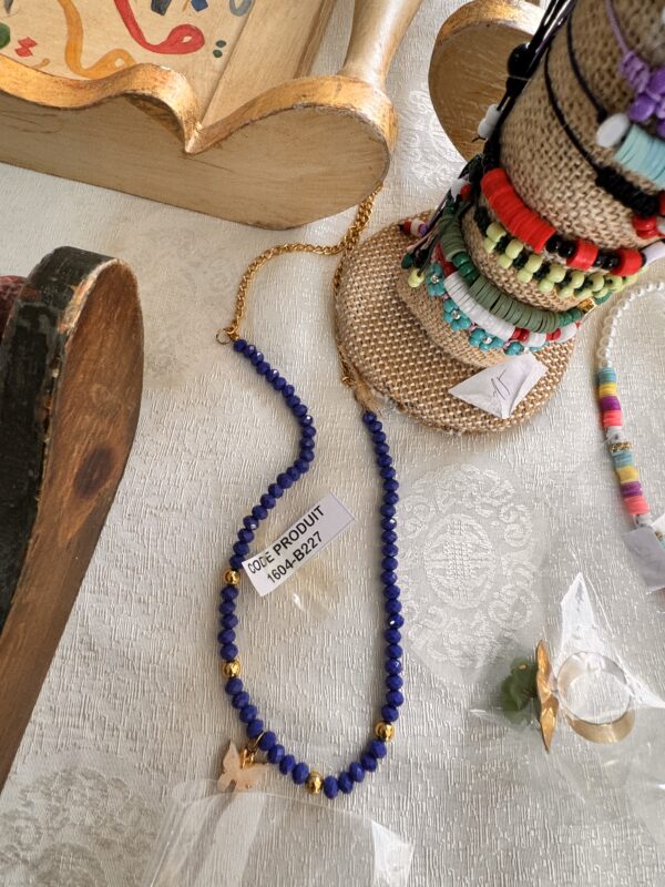 Tunisian Sapphire Necklace