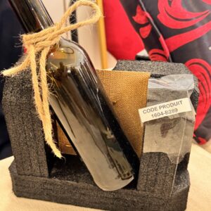 Rustic bottle holder