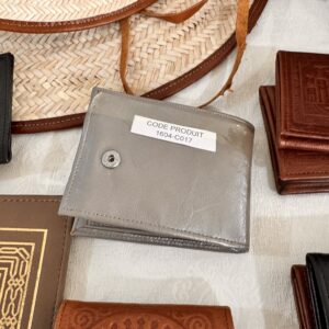 Small elegant gray wallet