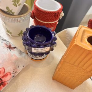 Midnight Blue Candle Holder