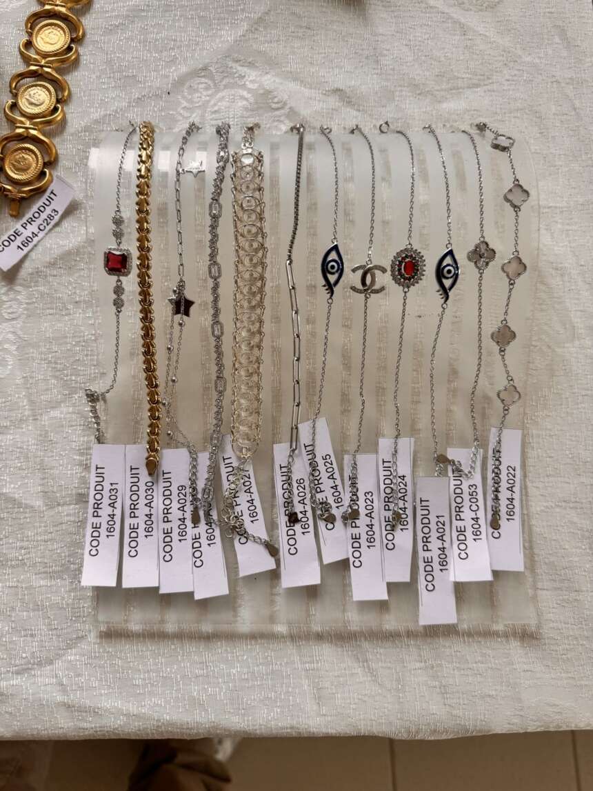 Bracelet motif œil porte-bonheur