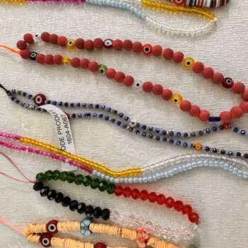 Colliers de perles (lot)