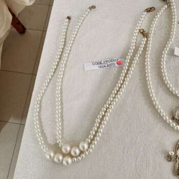 Collier de perles nacrées