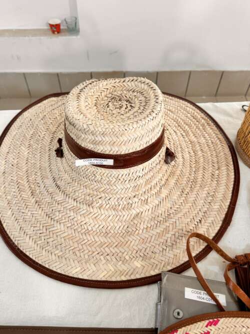 Chapeau en paille