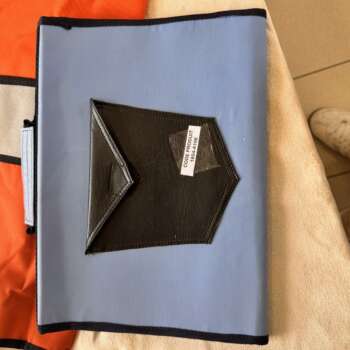 Porte-documents en cuir