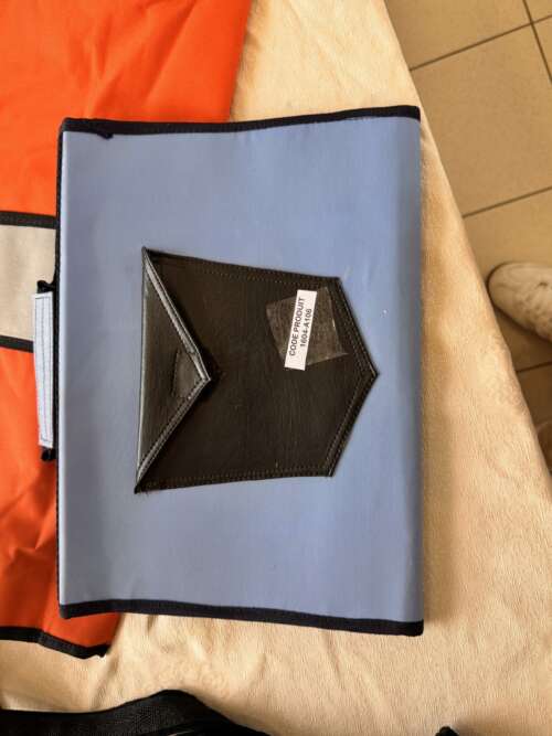 Porte-documents en cuir