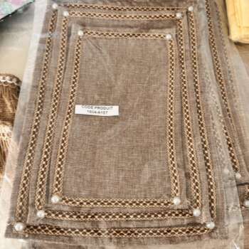 Set de table en jute perlé