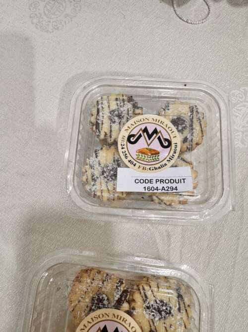 Sablés au chocolat et noix de coco
