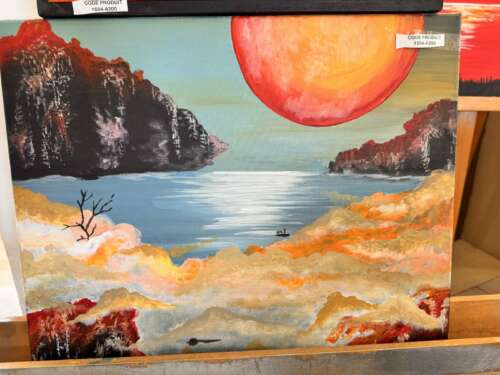 Toile « Baie au soleil »