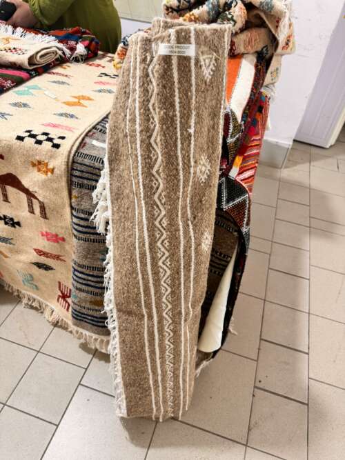 Tapis en laine naturelle