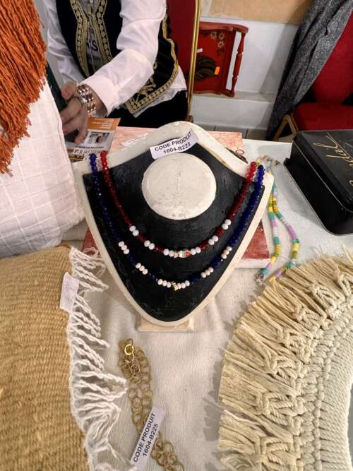 Collier multi-rangs de perles