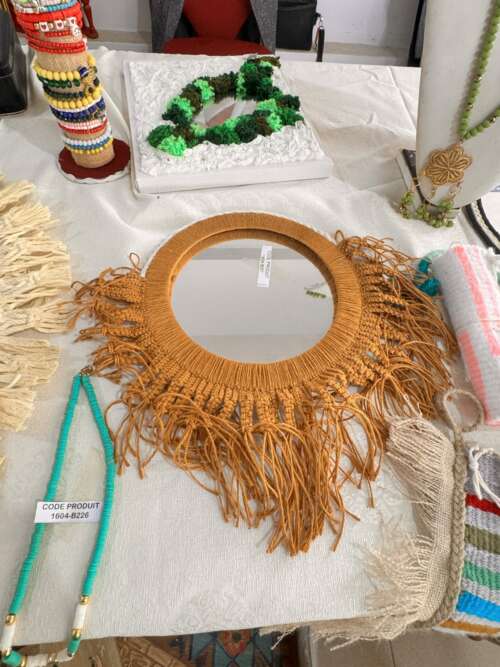 Collier de perles turquoise