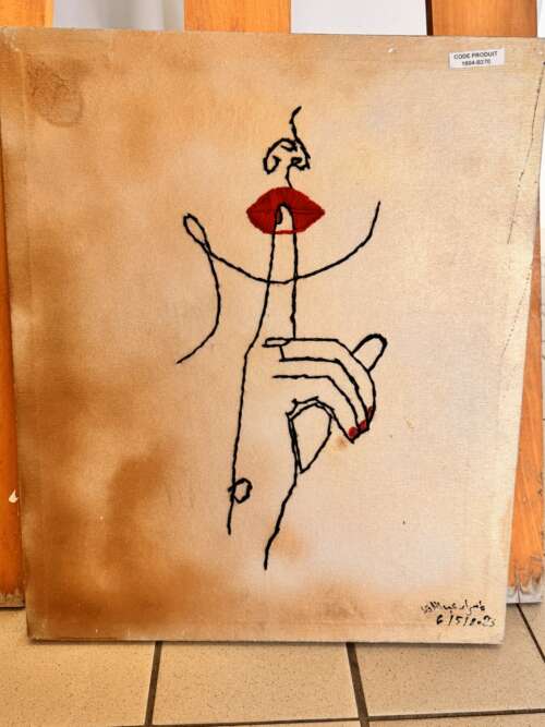 Toile « Silhouette »