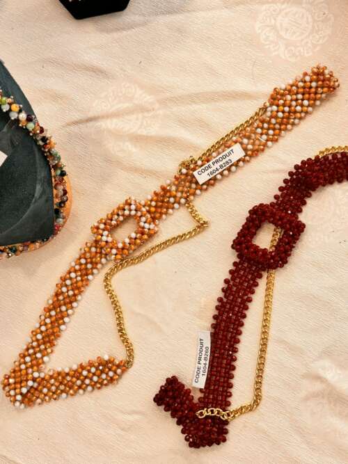 Colliers de perles (lot)