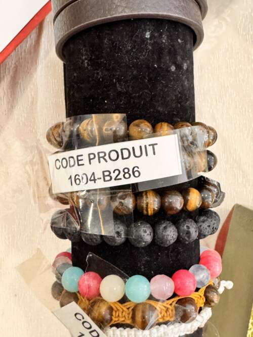 Bracelets en pierres naturelles (lot)