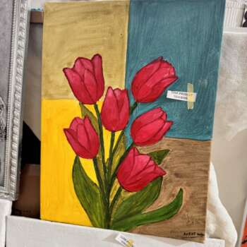 Toile « Tulipes »