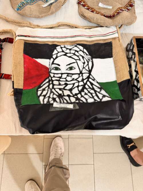 Sac en jute « Solidarité »