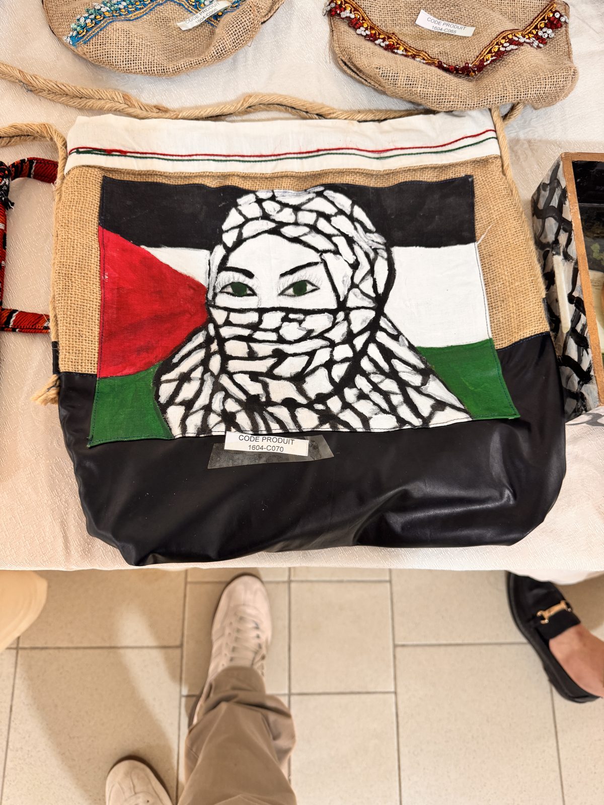 Sac en jute « Solidarité »