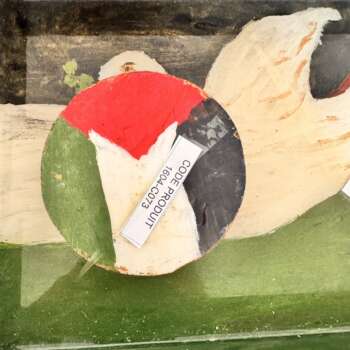 Décoration murale en bois « Colombe de la paix »