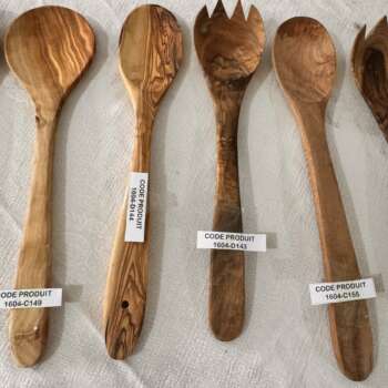 Spatule en bois d'olivier