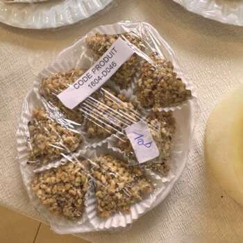Gâteaux aux fruits secs