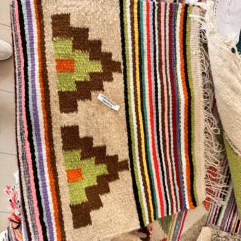 Tapis kilim rayé