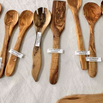 Spatule en bois d'olivier