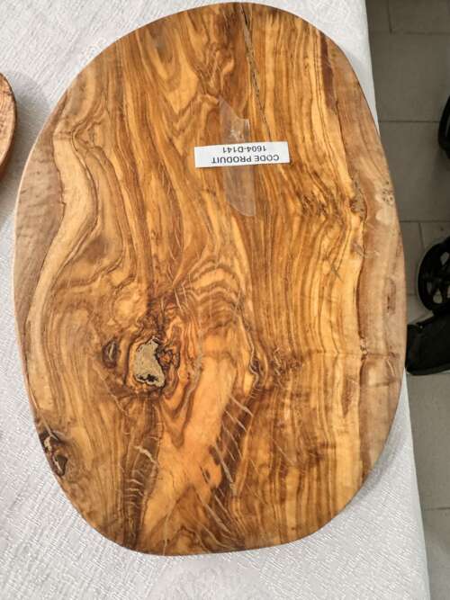 Planche à découper en bois d'olivier