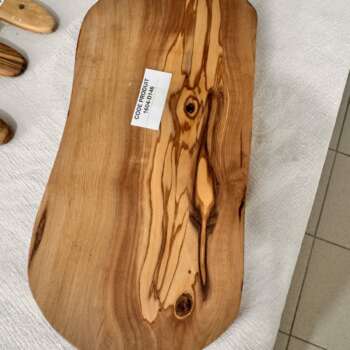 Planche de service en bois d'olivier