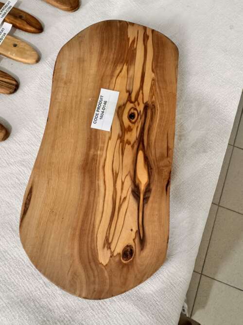 Planche de service en bois d'olivier