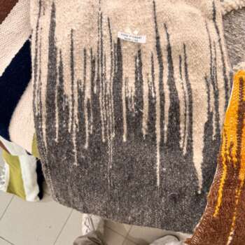 Sac tissé en laine dégradé